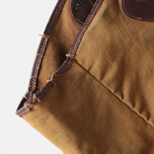 画像をギャラリービューアに読み込む, 1960's "L.L.BEAN" TOTE BAG WITH LEATHER HANDLE