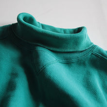 画像をギャラリービューアに読み込む, 1990's "L.L.BEAN×RUSSELL" TURTLE NECK SWEAT PARKA (MEDIUM) GREEN
