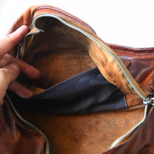 画像をギャラリービューアに読み込む, 1960's 2 WAY LEATHER BAG