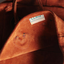 Load image into Gallery viewer, N.O.S 1980's "L.L.BEAN" SUEDE TOTE BAG (MEDIUM)
