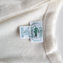 Load image into Gallery viewer, N.O.S 1980's~ "LACOSTE" ACRYLIC CARDIGAN (X-LARGE)