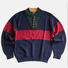 画像をギャラリービューアに読み込む, MADE IN U.S.A 1990's "LANS'S END" COTTON PILLOVER (MEDIUM)