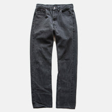 Load image into Gallery viewer, 1990's "LEVI'S" 501 BLACK DENIM PANTS MADE IN USA (W32 L32)
