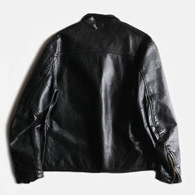 Load image into Gallery viewer, 1950's "TAUBERS OF CALIFORNIA" HORSE LEATHER LACEUP PULLOVER (LARGE)