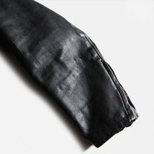 Load image into Gallery viewer, 1950's "TAUBERS OF CALIFORNIA" HORSE LEATHER LACEUP PULLOVER (LARGE)