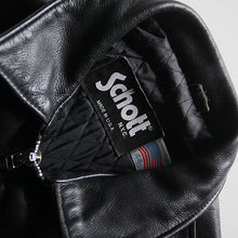 Load image into Gallery viewer, OLD "SCHOTT" SINGLE RIDERS LEATHER JACKET (44 X-LARGE)