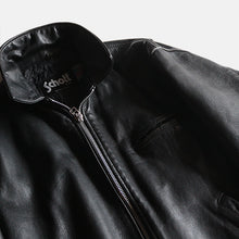 Load image into Gallery viewer, OLD "SCHOTT" SINGLE RIDERS LEATHER JACKET (44 X-LARGE)