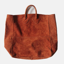 画像をギャラリービューアに読み込む, MADE IN U.S.A 1980's "L.L.BEAN" SUEDE BIG TOTE MINT CONDITION
