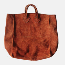画像をギャラリービューアに読み込む, MADE IN U.S.A 1980's "L.L.BEAN" SUEDE BIG TOTE MINT CONDITION