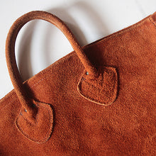 画像をギャラリービューアに読み込む, MADE IN U.S.A 1980's "L.L.BEAN" SUEDE BIG TOTE MINT CONDITION