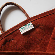 画像をギャラリービューアに読み込む, MADE IN U.S.A 1980's "L.L.BEAN" SUEDE BIG TOTE MINT CONDITION