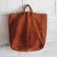 画像をギャラリービューアに読み込む, MADE IN U.S.A 1980's "L.L.BEAN" SUEDE BIG TOTE MINT CONDITION