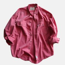 Load image into Gallery viewer, 1990's "LEVI'S" PINK FADED COTTON SHIRT (UNISEX)