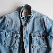 Load image into Gallery viewer, 1970's "LEVI'S" DENIM BOA JACKET (LARGE)