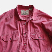 Load image into Gallery viewer, 1990's "LEVI'S" PINK FADED COTTON SHIRT (UNISEX)