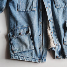 Load image into Gallery viewer, 1970's "LEVI'S" DENIM BOA JACKET (LARGE)