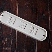 画像をギャラリービューアに読み込む, VINTAGE RESTROOM SIGN