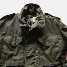 Load image into Gallery viewer, 1980's "U.S.ARMY" M-65 FIELD JACKET OG-107 (SMALL X-SHORT)