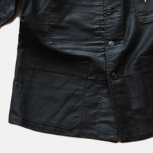 画像をギャラリービューアに読み込む, N.O.S 1950's BLACK MOLESKIN WORK JACKET (LARGE)