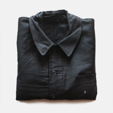 画像をギャラリービューアに読み込む, N.O.S 1950's BLACK MOLESKIN WORK JACKET (LARGE)