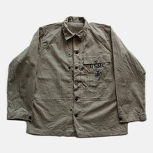 Load image into Gallery viewer, N.O.S 1940's "U.S.M.C" P-44 H.B.T JACKET (38 MEDIUM)