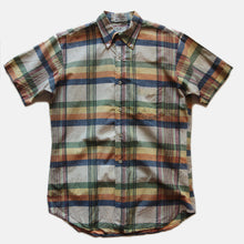 Load image into Gallery viewer, 1960's INDIA MADRAS COTTON S/S B.D SHIRT (MEDIUM) MINT CONDITION