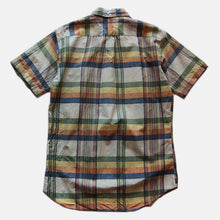 Load image into Gallery viewer, 1960's INDIA MADRAS COTTON S/S B.D SHIRT (MEDIUM) MINT CONDITION