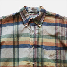Load image into Gallery viewer, 1960's INDIA MADRAS COTTON S/S B.D SHIRT (MEDIUM) MINT CONDITION