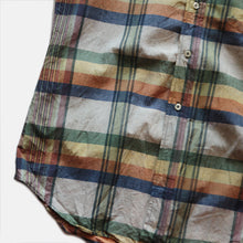 Load image into Gallery viewer, 1960's INDIA MADRAS COTTON S/S B.D SHIRT (MEDIUM) MINT CONDITION