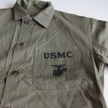Load image into Gallery viewer, N.O.S 1940's "U.S.M.C" P-41 H.B.T JACKET (42 LARGE)