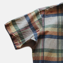 Load image into Gallery viewer, 1960's INDIA MADRAS COTTON S/S B.D SHIRT (MEDIUM) MINT CONDITION