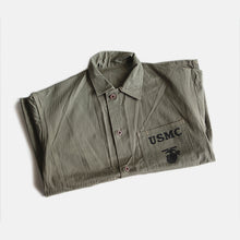 Load image into Gallery viewer, N.O.S 1940's "U.S.M.C" P-41 H.B.T JACKET (42 LARGE)