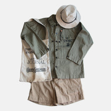 画像をギャラリービューアに読み込む, VINTAGE NEWS PAPER SHOULDER BAG