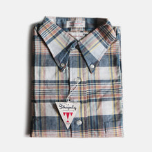 Load image into Gallery viewer, N.O.S 1960's MADRAS COTTON B.D S/S SHIRT (SMALL)