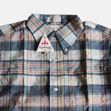 Load image into Gallery viewer, N.O.S 1960's MADRAS COTTON B.D S/S SHIRT (SMALL)