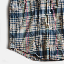 画像をギャラリービューアに読み込む, 1960's HAND WOVEN INDIA MADRAS S/S COTTON SHIRT (MEDIUM) MINT CONDITION