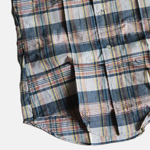 Load image into Gallery viewer, N.O.S 1960's MADRAS COTTON B.D S/S SHIRT (SMALL)