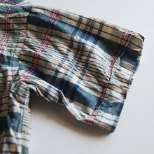 画像をギャラリービューアに読み込む, 1960's HAND WOVEN INDIA MADRAS S/S COTTON SHIRT (MEDIUM) MINT CONDITION