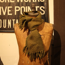 Load image into Gallery viewer, 1940's MILITARY FRINGE SCARF