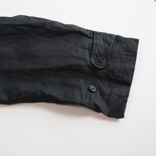 Load image into Gallery viewer, 1900's~ FRENCH WORK INDIGO LINEN WORK COAT (LARGE) ONE WASH MINT CONDITION