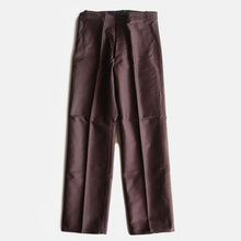 Load image into Gallery viewer, N.O.S 1960's FRENCH WORK BROWN MOLESKIN TROUSER (W33.5)