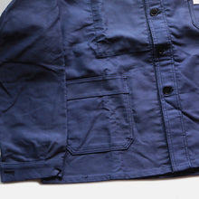 Load image into Gallery viewer, N.O.S 1960's "ADOLPHE LAFONT" BLUE MOLESKIN WORK JACKET (X-LARGE)