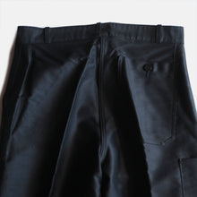 Load image into Gallery viewer, N.O.S 1960's BLACK MOLESKIN WORK TROUSER (W32)