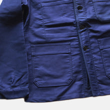 Load image into Gallery viewer, N.O.S 1950's~ "LE MONT SAINT MICHEL" BLUE MOLESKIN JACKET (MEDIUM)
