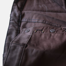 Load image into Gallery viewer, N.O.S 1960's FRENCH WORK BROWN MOLESKIN TROUSER (W33.5)