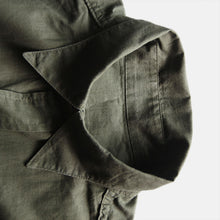 Load image into Gallery viewer, N.O.S 1940's "U.S.N" POPLIN WORK SHIRT (MEDIUM)