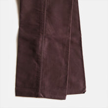 Load image into Gallery viewer, N.O.S 1960's FRENCH WORK BROWN MOLESKIN TROUSER (W33.5)