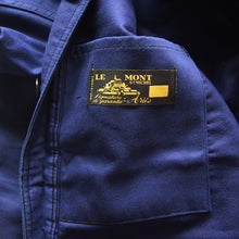 Load image into Gallery viewer, N.O.S 1950's~ "LE MONT SAINT MICHEL" BLUE MOLESKIN JACKET (MEDIUM)