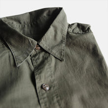 Load image into Gallery viewer, N.O.S 1940's "U.S.N" POPLIN WORK SHIRT (MEDIUM)