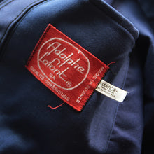 Load image into Gallery viewer, N.O.S 1960's "ADOLPHE LAFONT" BLUE MOLESKIN WORK JACKET (X-LARGE)